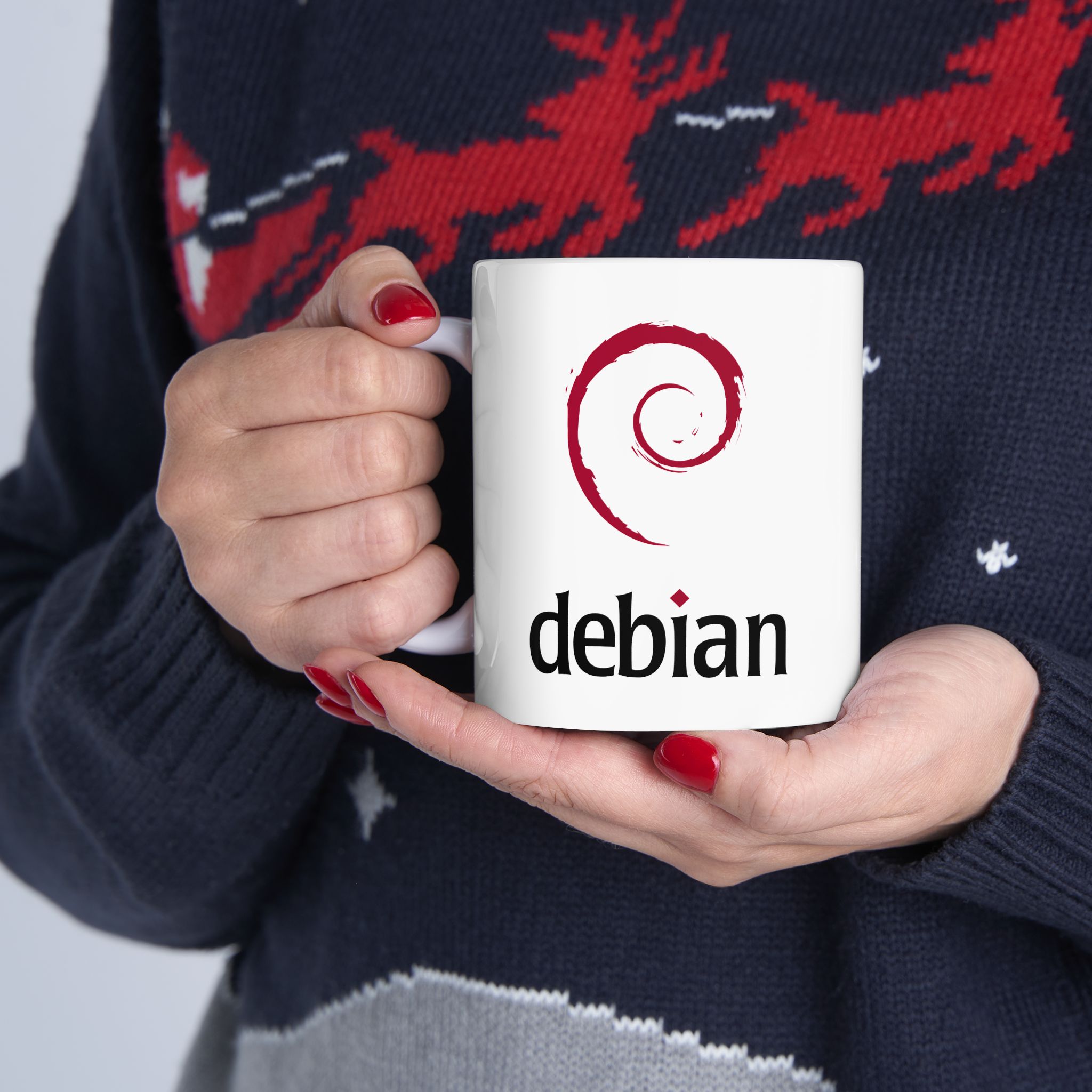 Debian Linux Coffee Mug White – 2-Sided Logo | Developer & Sysadmin Gift | 11oz & 15oz 12 Debian Linux Coffee Mug White – 2-Sided Logo | Developer & Sysadmin Gift | 11oz & 15oz - Image 12