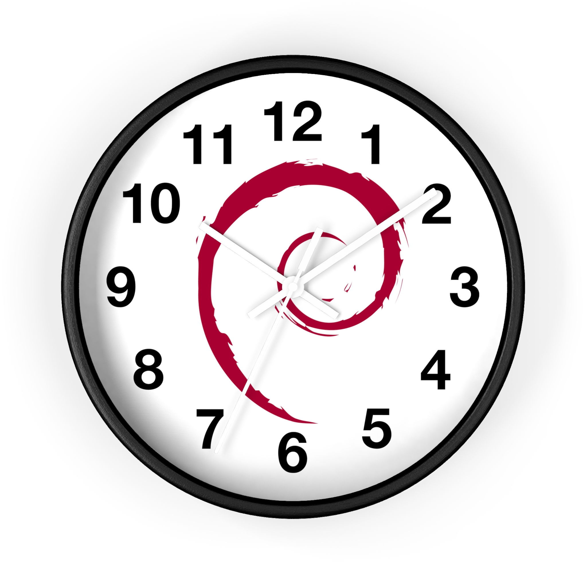 Debian Wall Clock – Custom Frame & Hands Colors | Linux Decor for Sysadmins | Developer Gift 4 Debian Wall Clock – Custom Frame & Hands Colors | Linux Decor for Sysadmins | Developer Gift - Image 4