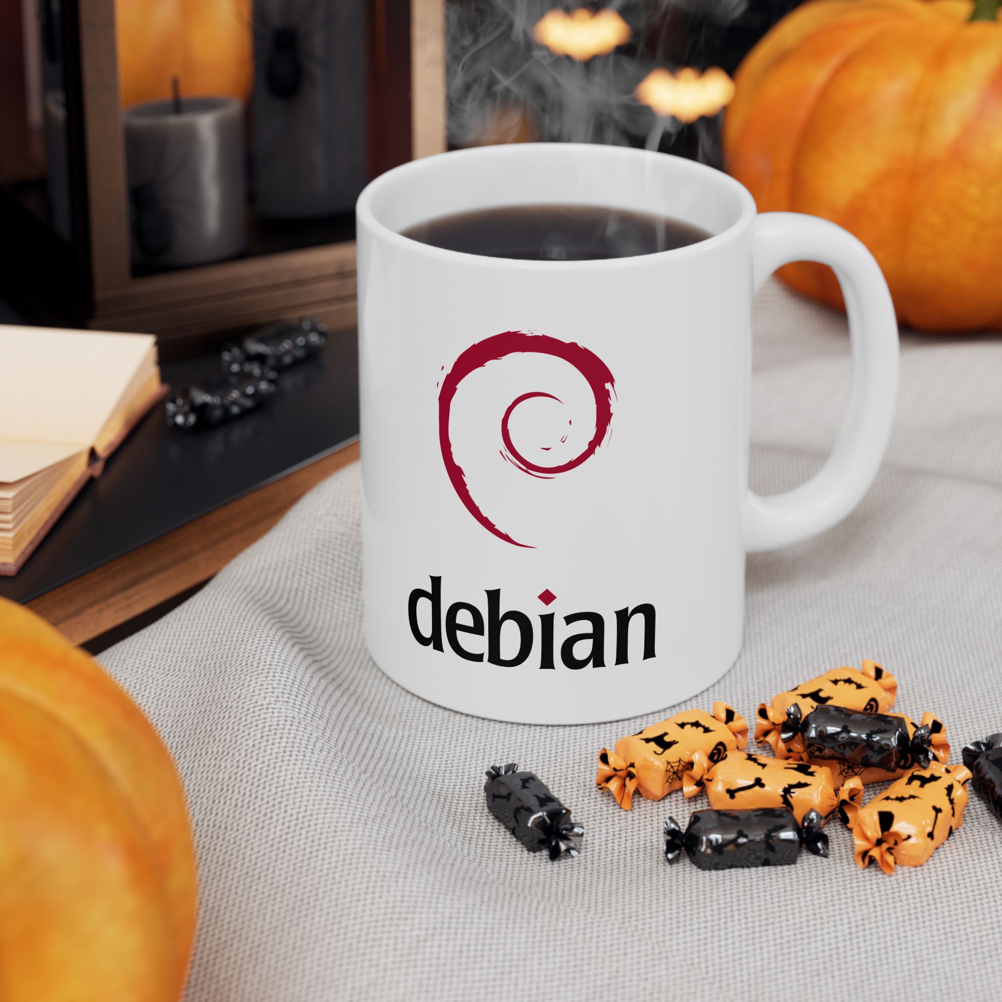 Debian Linux Coffee Mug White – 2-Sided Logo | Developer & Sysadmin Gift | 11oz & 15oz 7 Debian Linux Coffee Mug White – 2-Sided Logo | Developer & Sysadmin Gift | 11oz & 15oz - Image 7