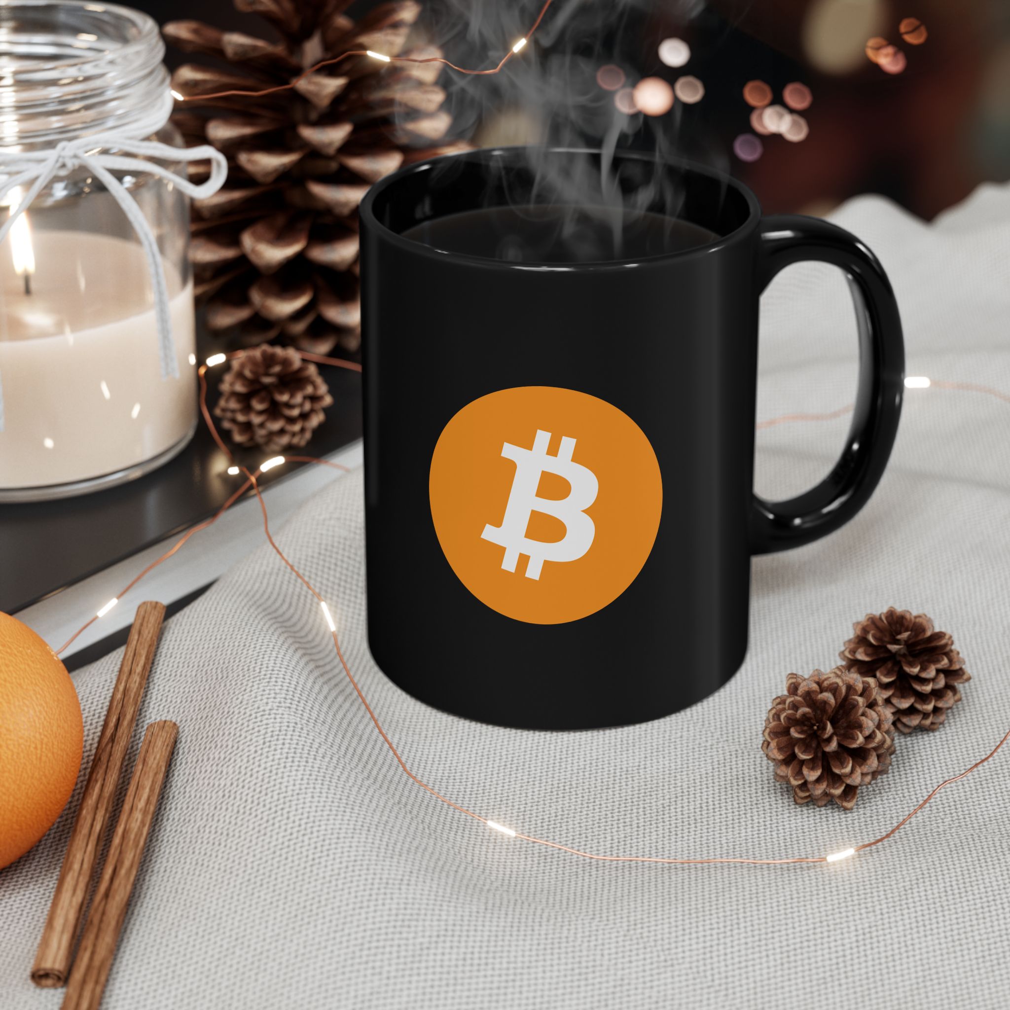 Bitcoin Coffee Mug Black & Orange – 2-Sided | Crypto Gift for Bitcoin Fans | 11oz & 15oz 6 Bitcoin Coffee Mug Black & Orange – 2-Sided | Crypto Gift for Bitcoin Fans | 11oz & 15oz - Image 6