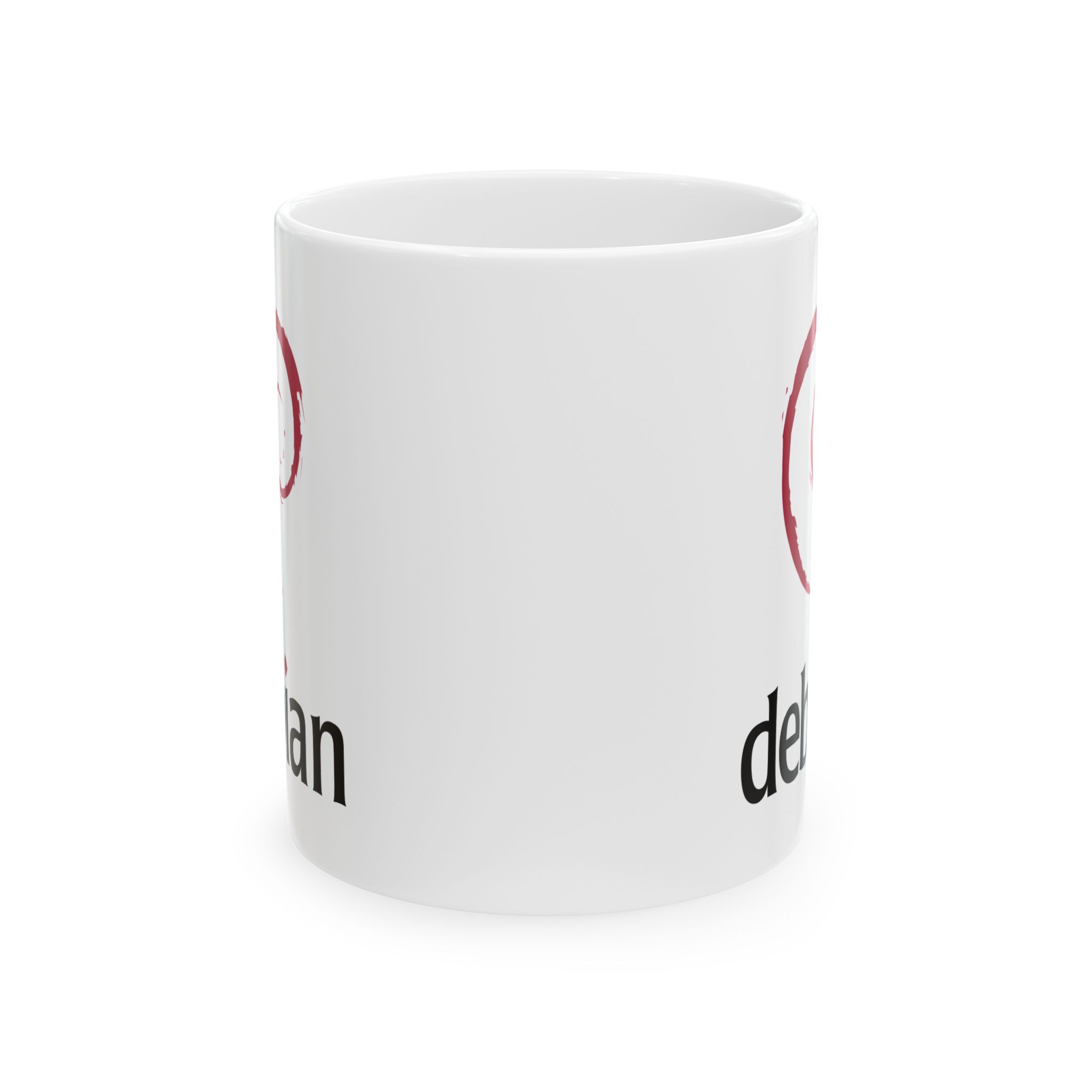 Debian Linux Coffee Mug White – 2-Sided Logo | Developer & Sysadmin Gift | 11oz & 15oz 2 Debian Linux Coffee Mug White – 2-Sided Logo | Developer & Sysadmin Gift | 11oz & 15oz - Image 2