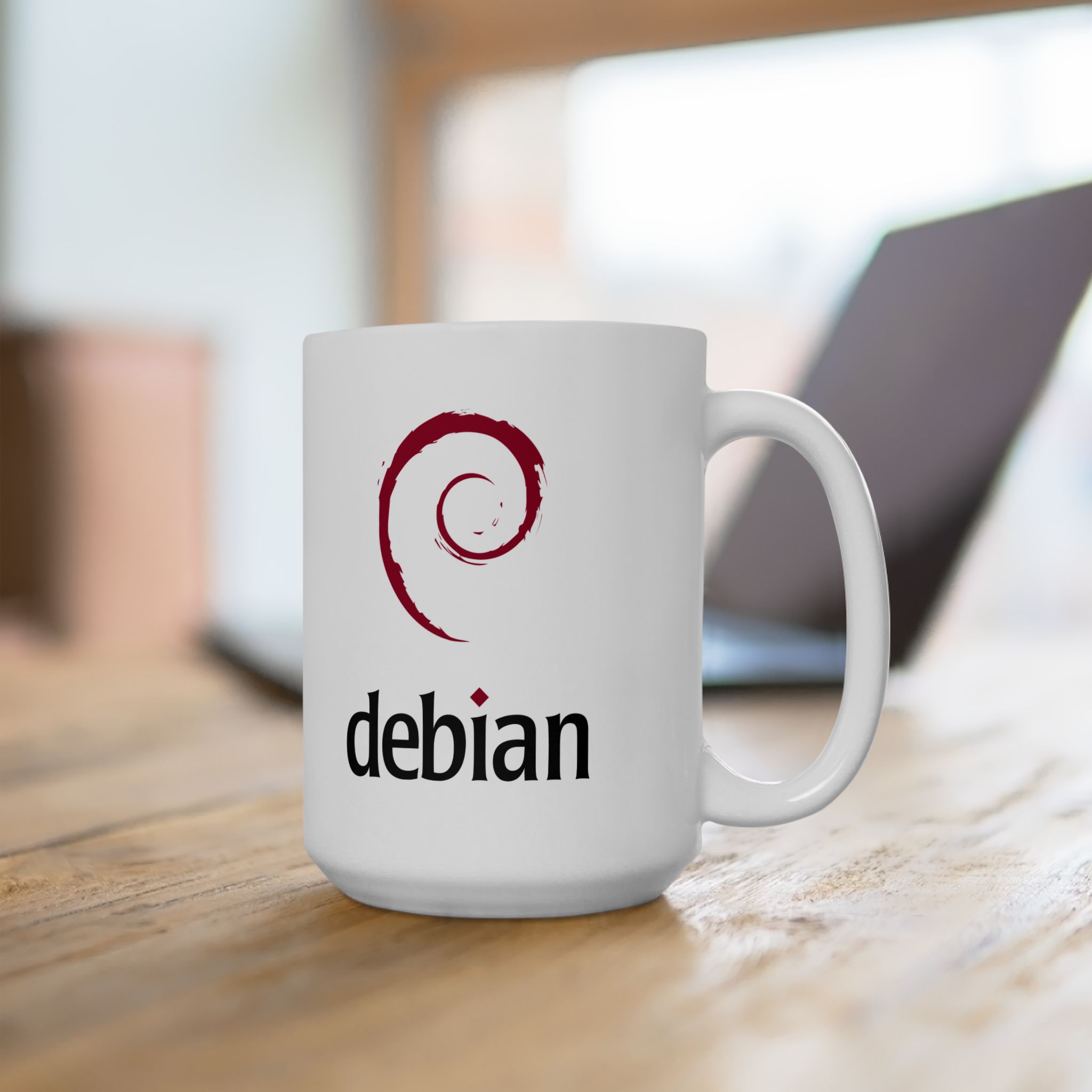 Debian Linux Coffee Mug White – 2-Sided Logo | Developer & Sysadmin Gift | 11oz & 15oz 18 Debian Linux Coffee Mug White – 2-Sided Logo | Developer & Sysadmin Gift | 11oz & 15oz - Image 18