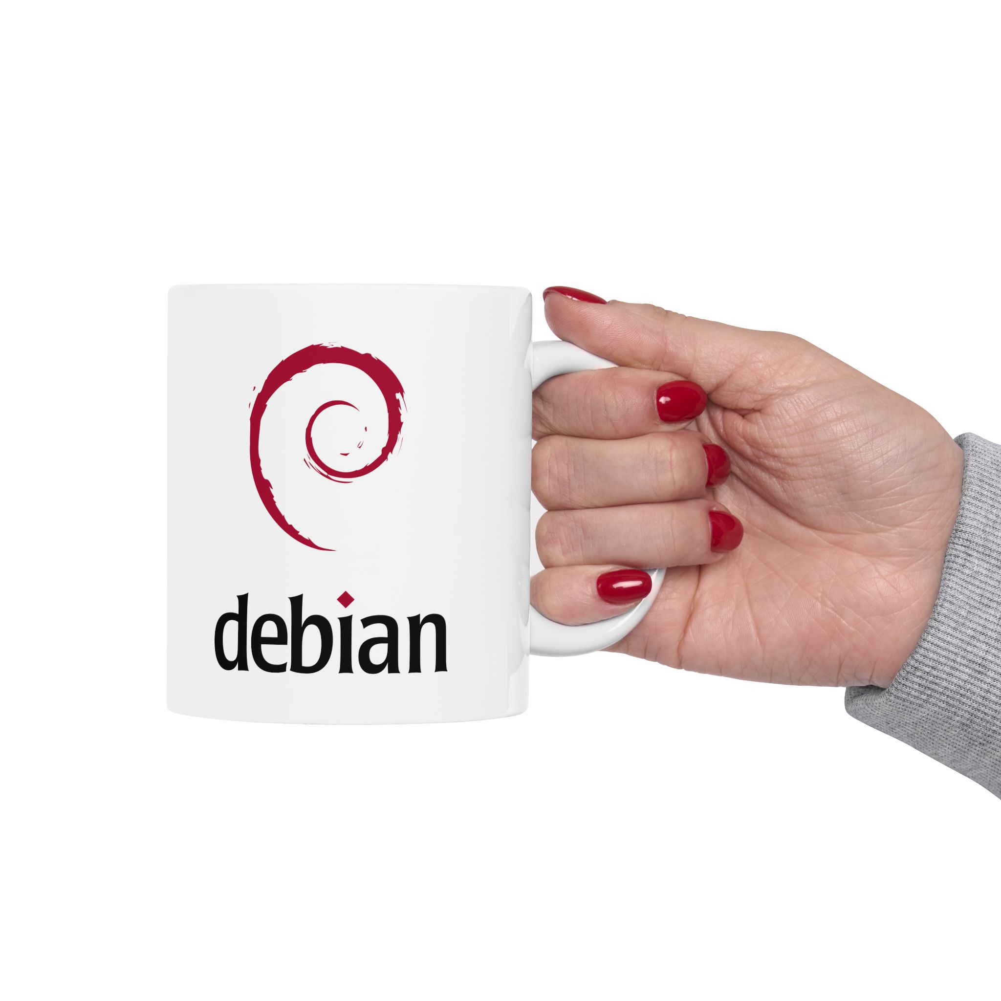 Debian Linux Coffee Mug White – 2-Sided Logo | Developer & Sysadmin Gift | 11oz & 15oz 13 Debian Linux Coffee Mug White – 2-Sided Logo | Developer & Sysadmin Gift | 11oz & 15oz - Image 13