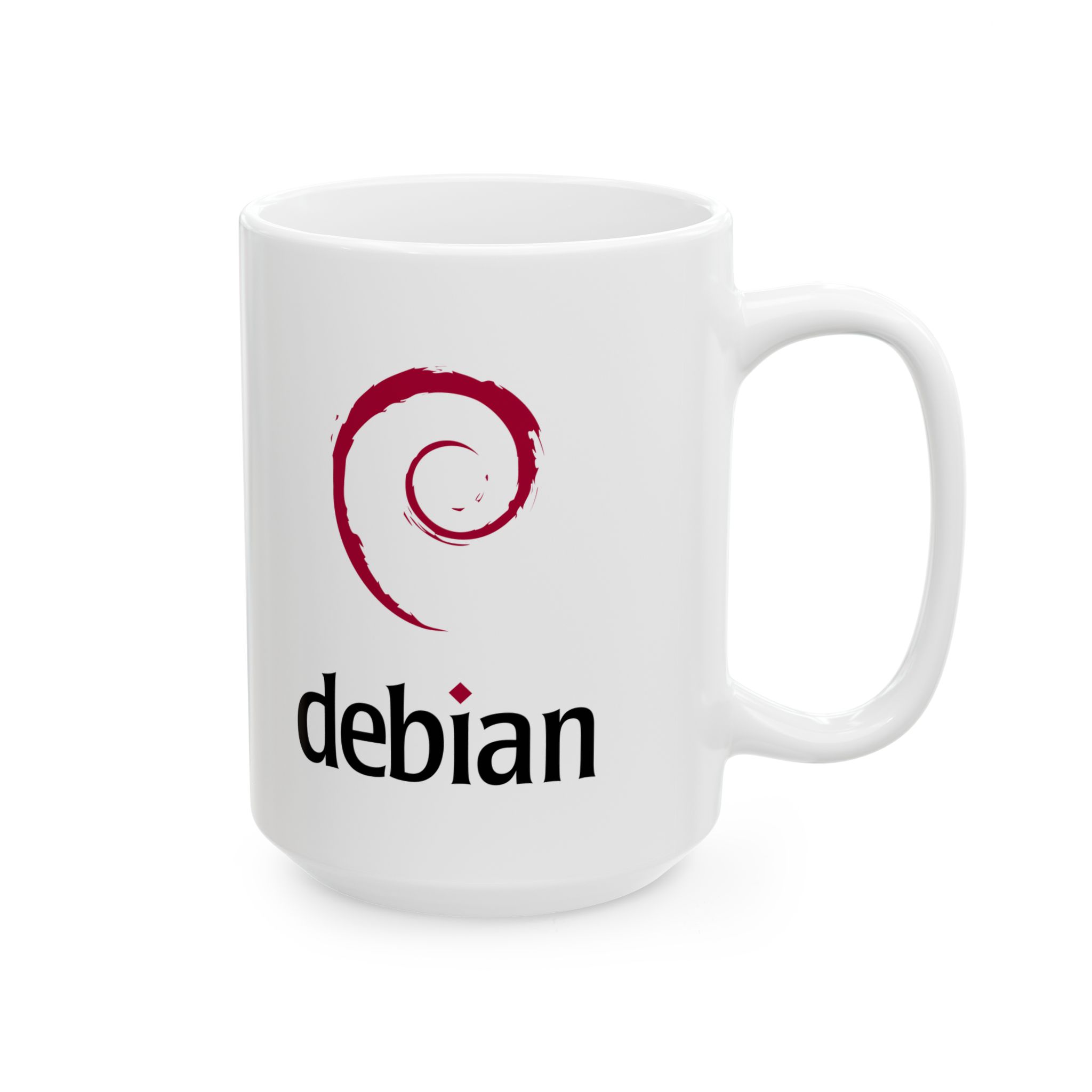 Debian Linux Coffee Mug White – 2-Sided Logo | Developer & Sysadmin Gift | 11oz & 15oz 17 Debian Linux Coffee Mug White – 2-Sided Logo | Developer & Sysadmin Gift | 11oz & 15oz - Image 17