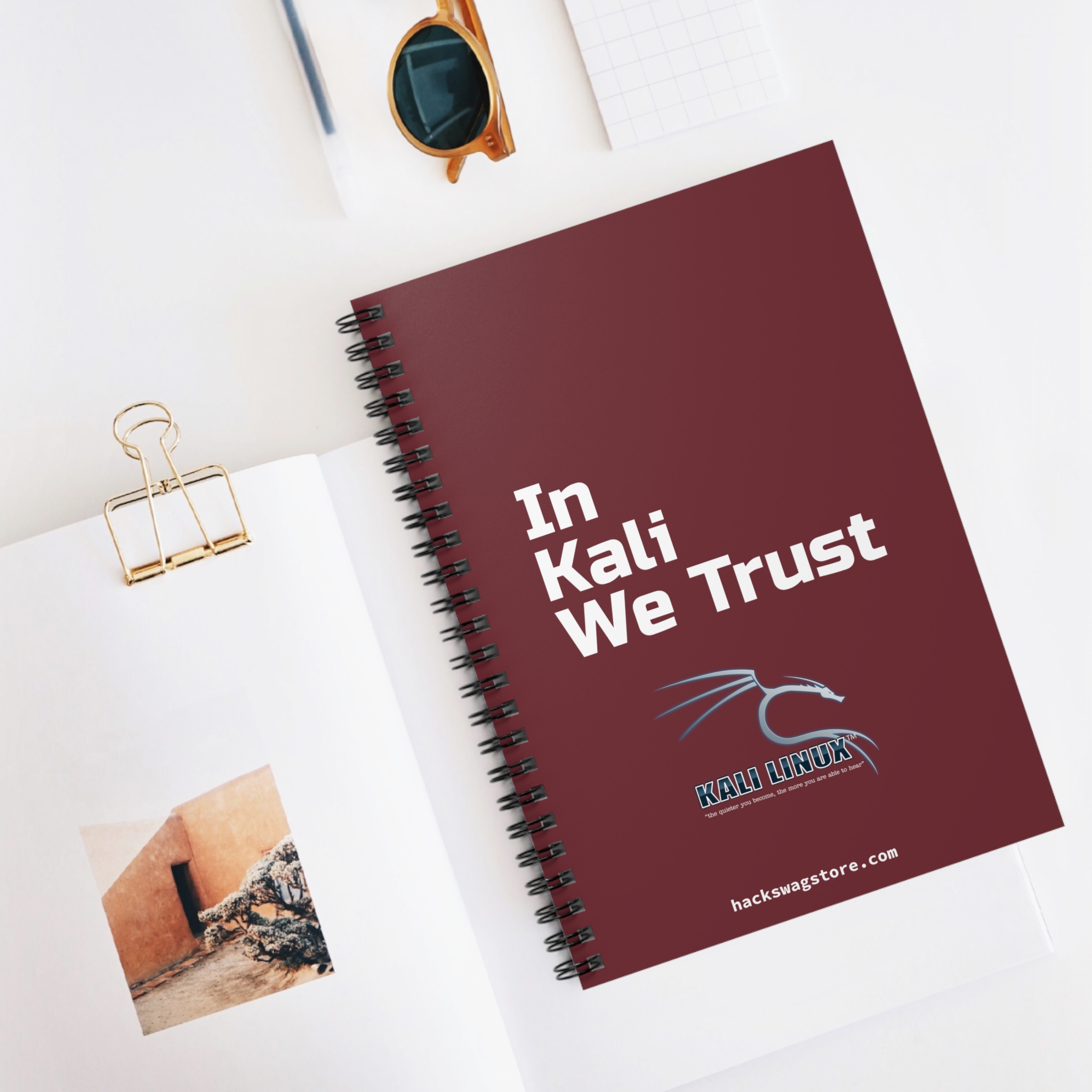 Kali Linux "In Kali We Trust" Notebook – Penetration Testing Journal | Ethical Hacker Gift 5 Kali Linux "In Kali We Trust" Notebook – Penetration Testing Journal | Ethical Hacker Gift - Image 5