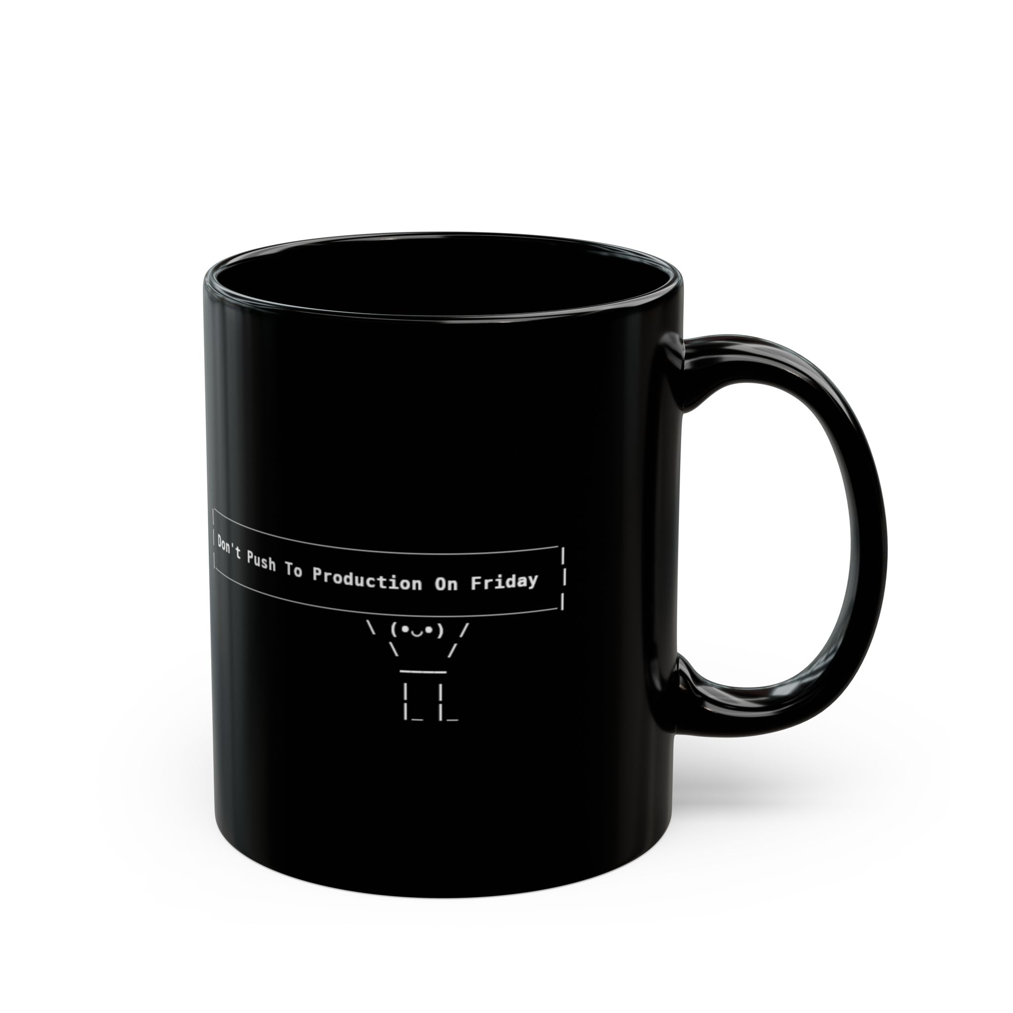 Don't Push to Production on Friday Coffee Mug – Funny Developer Gift | 11oz & 15oz 3 Don't Push to Production on Friday Coffee Mug – Funny Developer Gift | 11oz & 15oz - Image 3